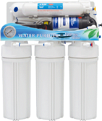 5stage RO system with Pressure Meter